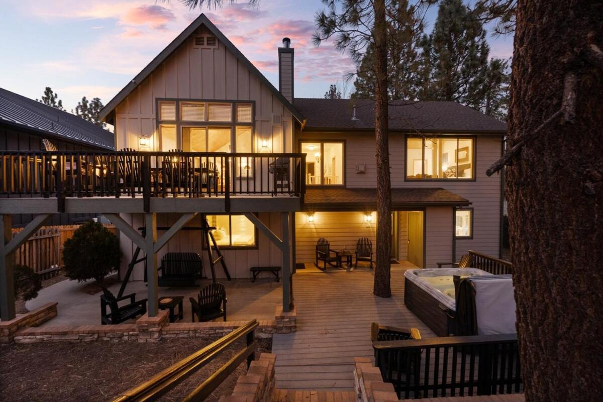 New Serenity Lodge Base Of Snow Summit Hot Tub ビッグ・ベアー・レイク エクステリア 写真
